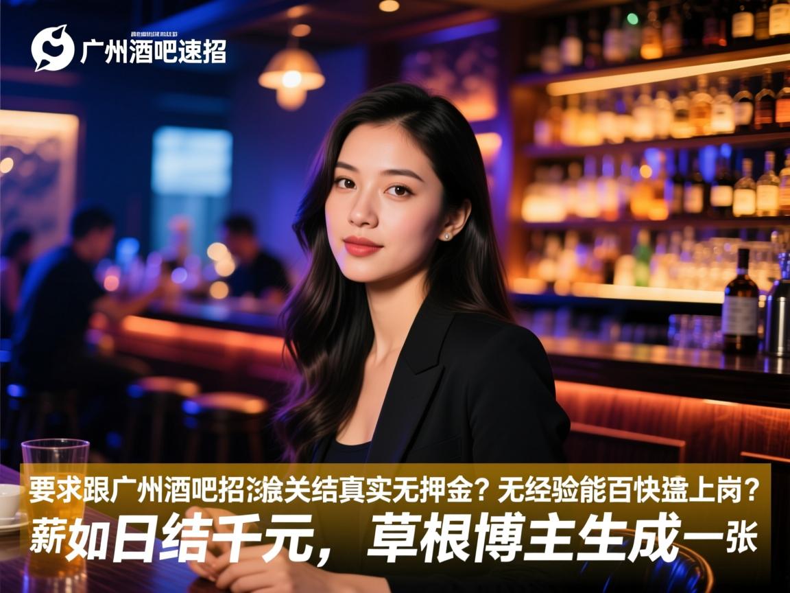广州酒吧急招公关日结真实无押金？无经验能否快速上岗？薪资如何日结千元,草根博主