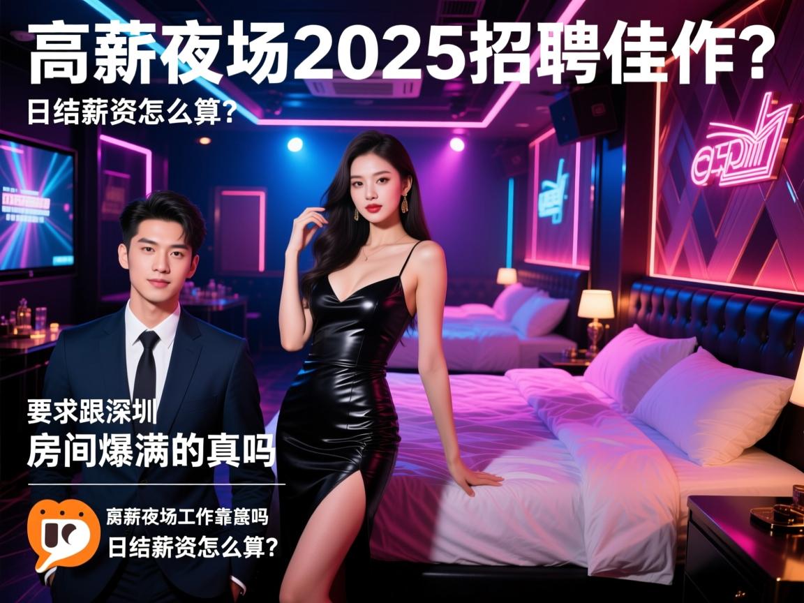 深圳夜总会2025招聘佳丽，房间爆满是真的吗，高薪夜场工作靠谱吗，日结薪资怎么算？,贴吧吧主