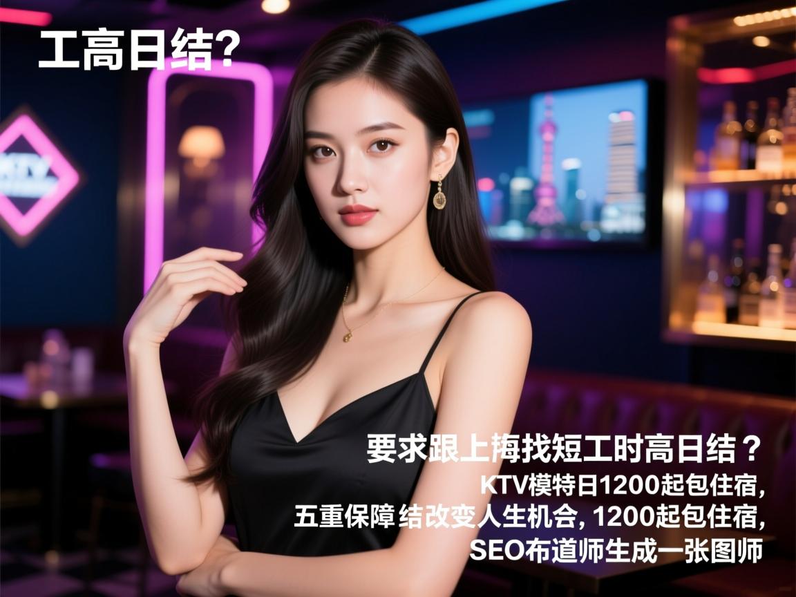 上海找短工时高日结？KTV模特日结1200起包住宿，五重保障改变人生机会，SEO布道师