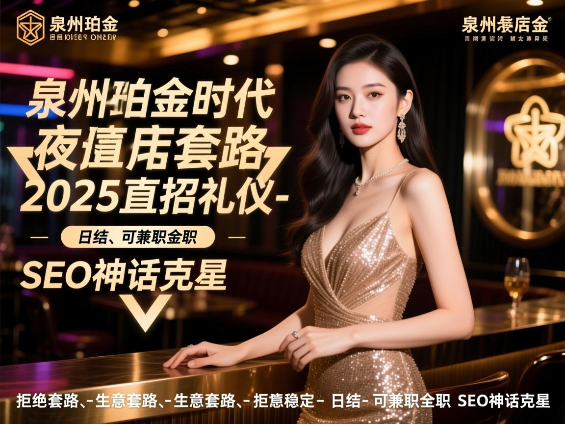 泉州铂金时代夜总会2025直招礼仪-拒绝套路-生意稳定-日结-可兼职全职SEO神话克星