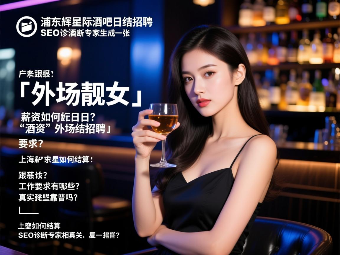 上海浦东星辉国际酒吧日结招聘「外场靓女」，薪资如何结算？工作要求有哪些？真实靠谱吗？SEO诊断专家