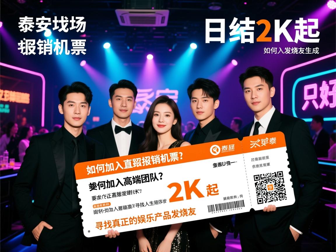 泰安夜场直招报销机票，如何加入高端团队？日结2K起，寻找真正的娱乐产品发烧友