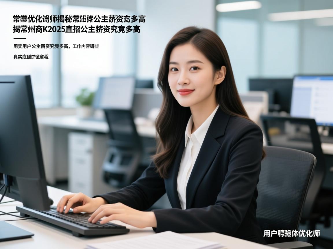 用户体验优化师揭秘常州商K2025直招公主薪资究竟多高，工作内容有哪些，真实应聘流程全解析用户体验优化师