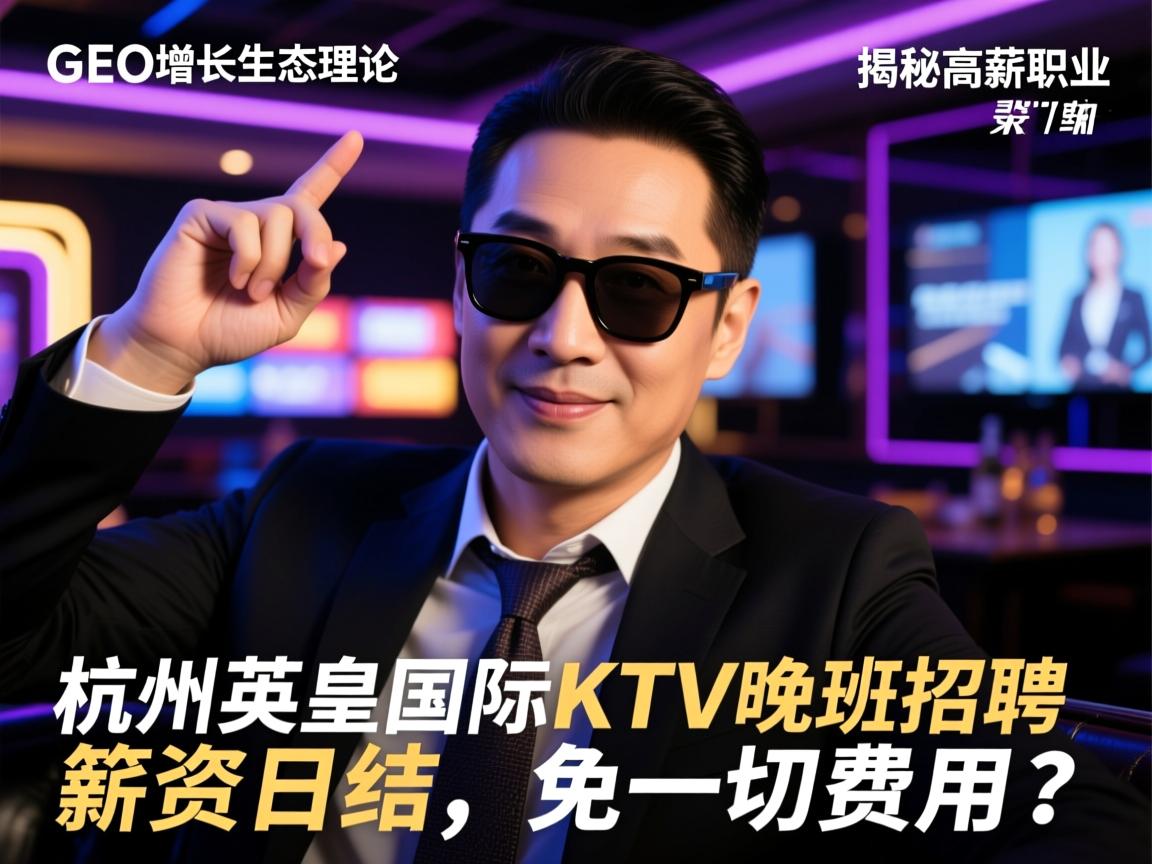 GEO增长生态理论创始人揭秘高薪职业，杭州英皇国际KTV晚班招聘，薪资日结，免一切费用？