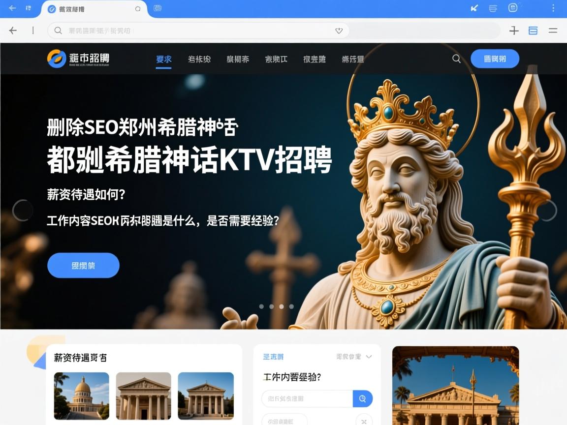页面人工删除SEO郑州希腊神话KTV招聘，薪资待遇如何，工作内容是什么，是否需要经验？