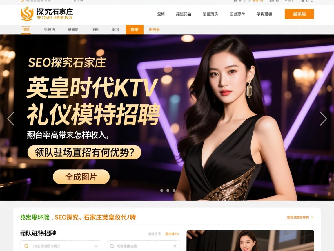 页面环境删除SEO探究石家庄英皇时代KTV礼仪模特招聘，翻台率高带来怎样收入，领队驻场直招有何优势？