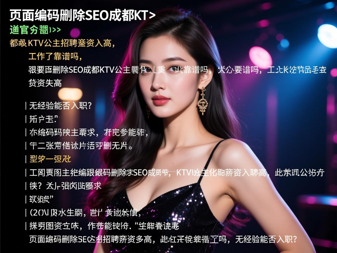 页面编码删除SEO成都KTV公主招聘薪资多高，工作靠谱吗，无经验能否入职？