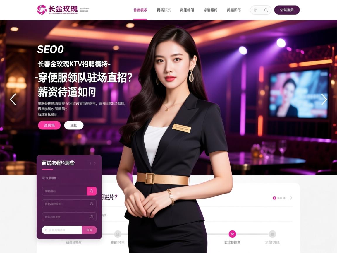 页面布局删除SEO关键词，长春金玫瑰KTV招聘模特-穿便服领队驻场直招？薪资待遇如何，面试流程有哪些？