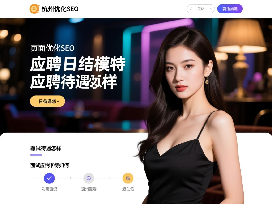 页面优化SEO杭州戛纳国际商务KTV如何应聘日结模特，薪资待遇怎样，面试流程如何