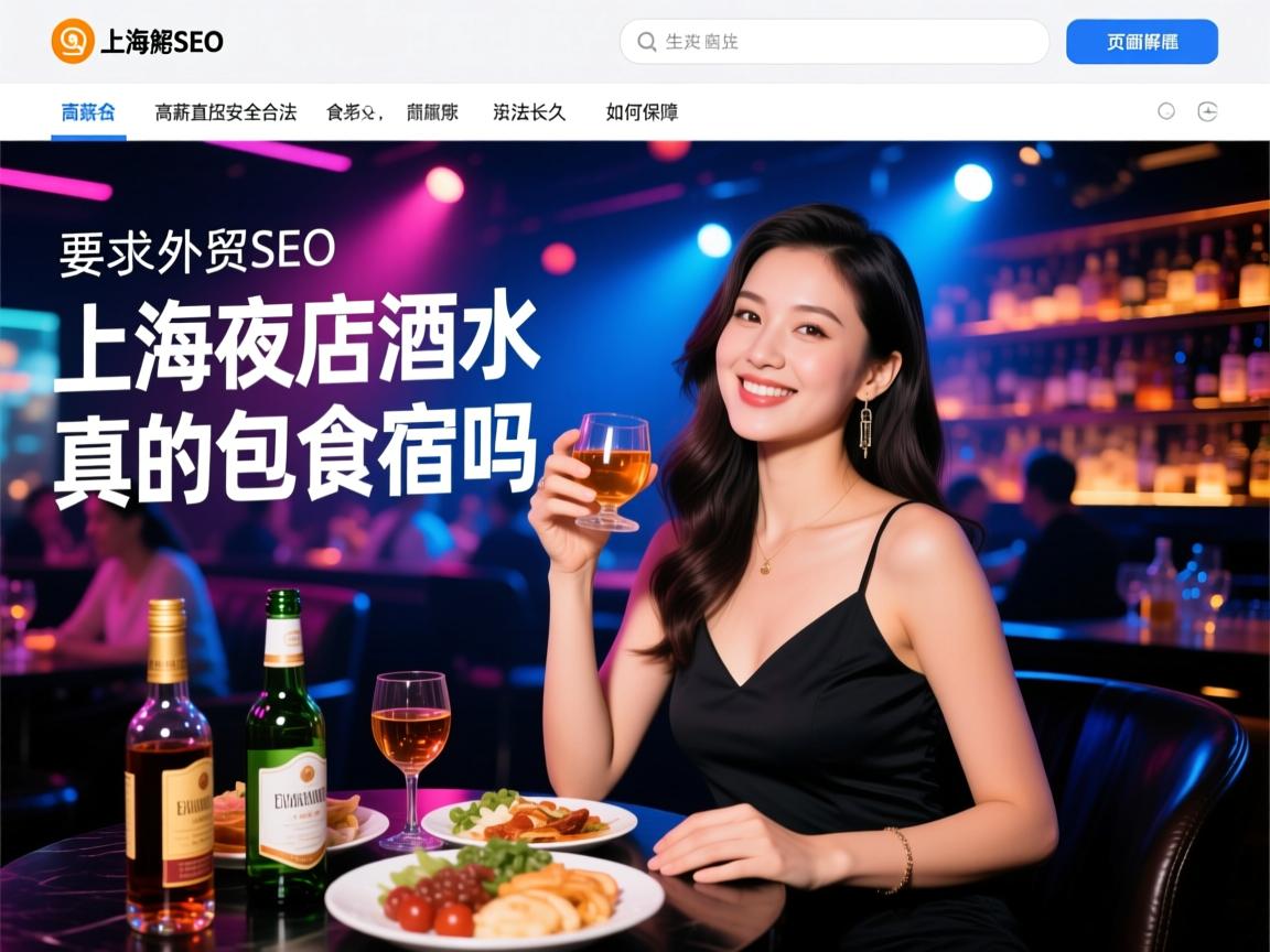 外贸SEO上海夜店招揽酒水促销真的包食宿吗,高薪直招安全合法长久如何保障,页面解压SEO 外贸SEO上海夜店招揽酒水促销真的包食宿吗,高薪直招安全合法长久如何保障,页面解压SEO