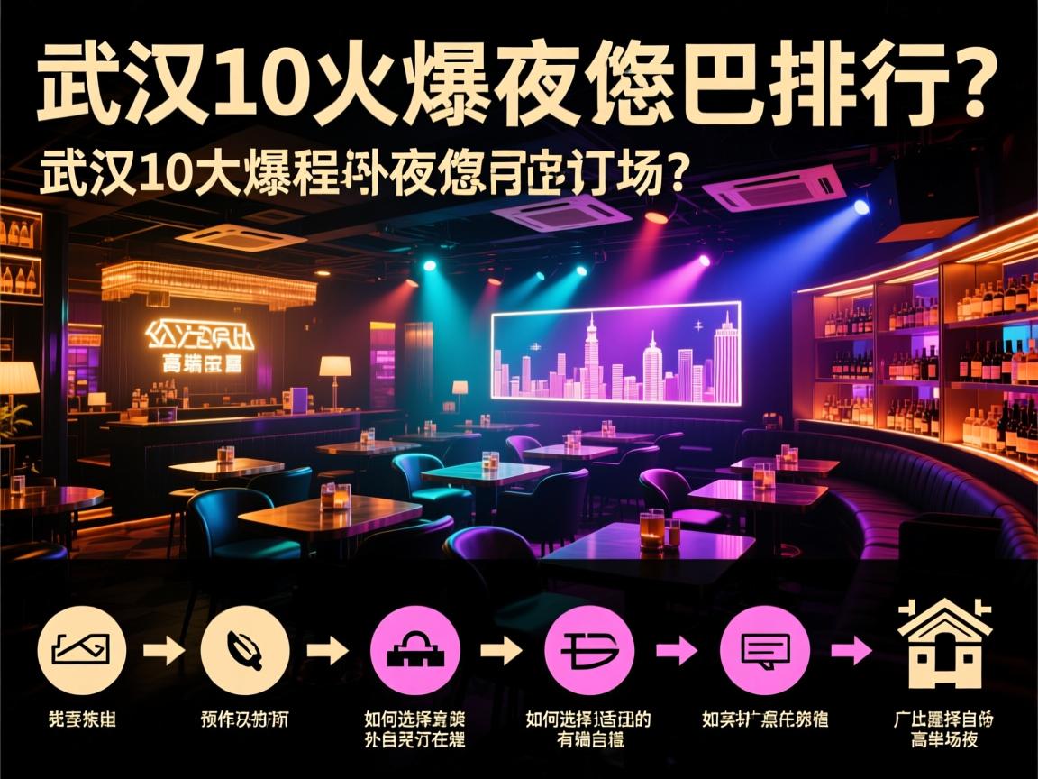 武汉10大火爆的夜总会排行有哪些，预订流程是什么，如何选择适合自己的高端场所？