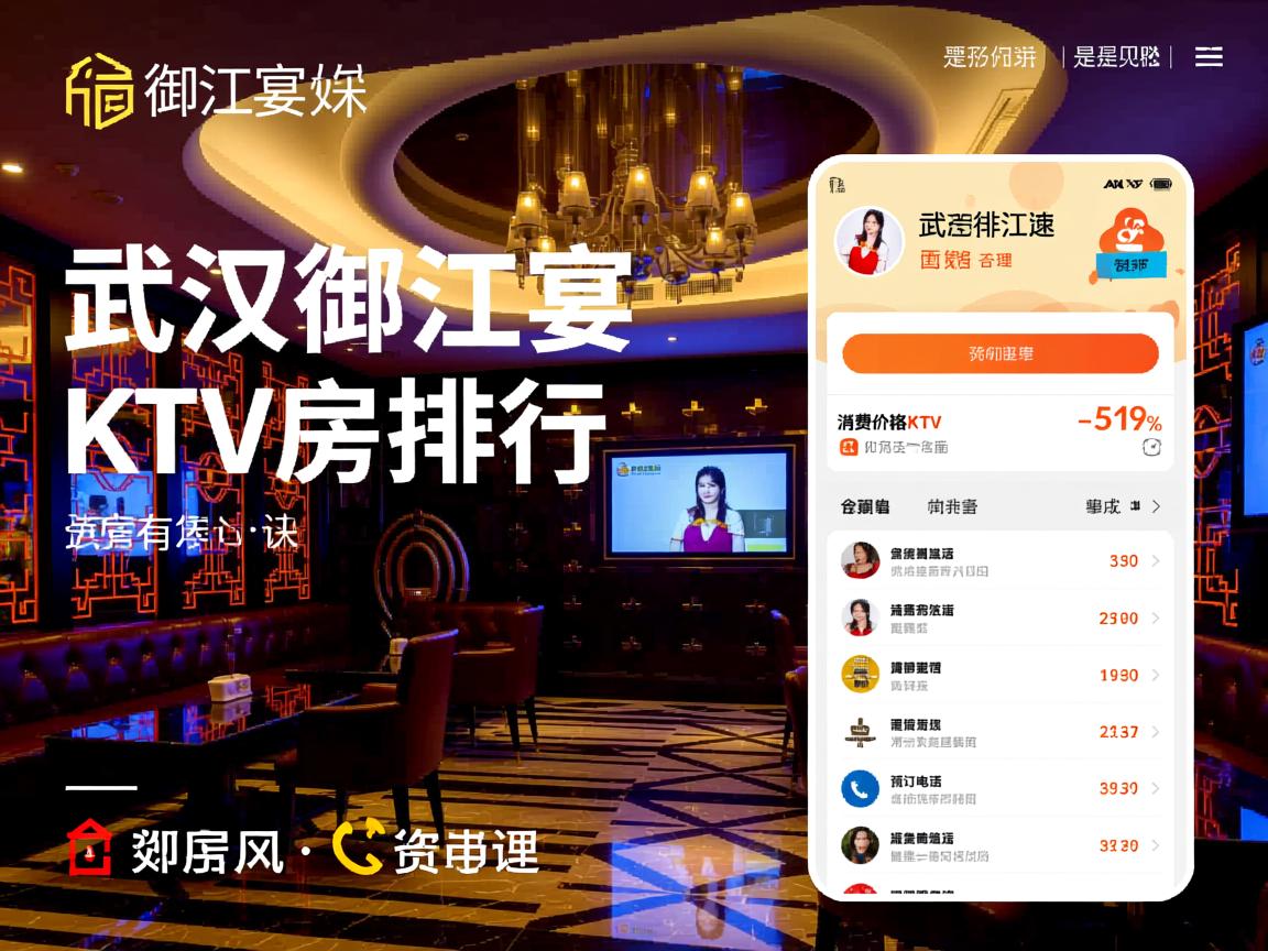 武汉御江宴KTV订房排行如何查询,消费价格是否合理,预订电话怎样快速获取? 武汉御江宴KTV订房排行如何查询,消费价格是否合理,预订电话怎样快速获取?