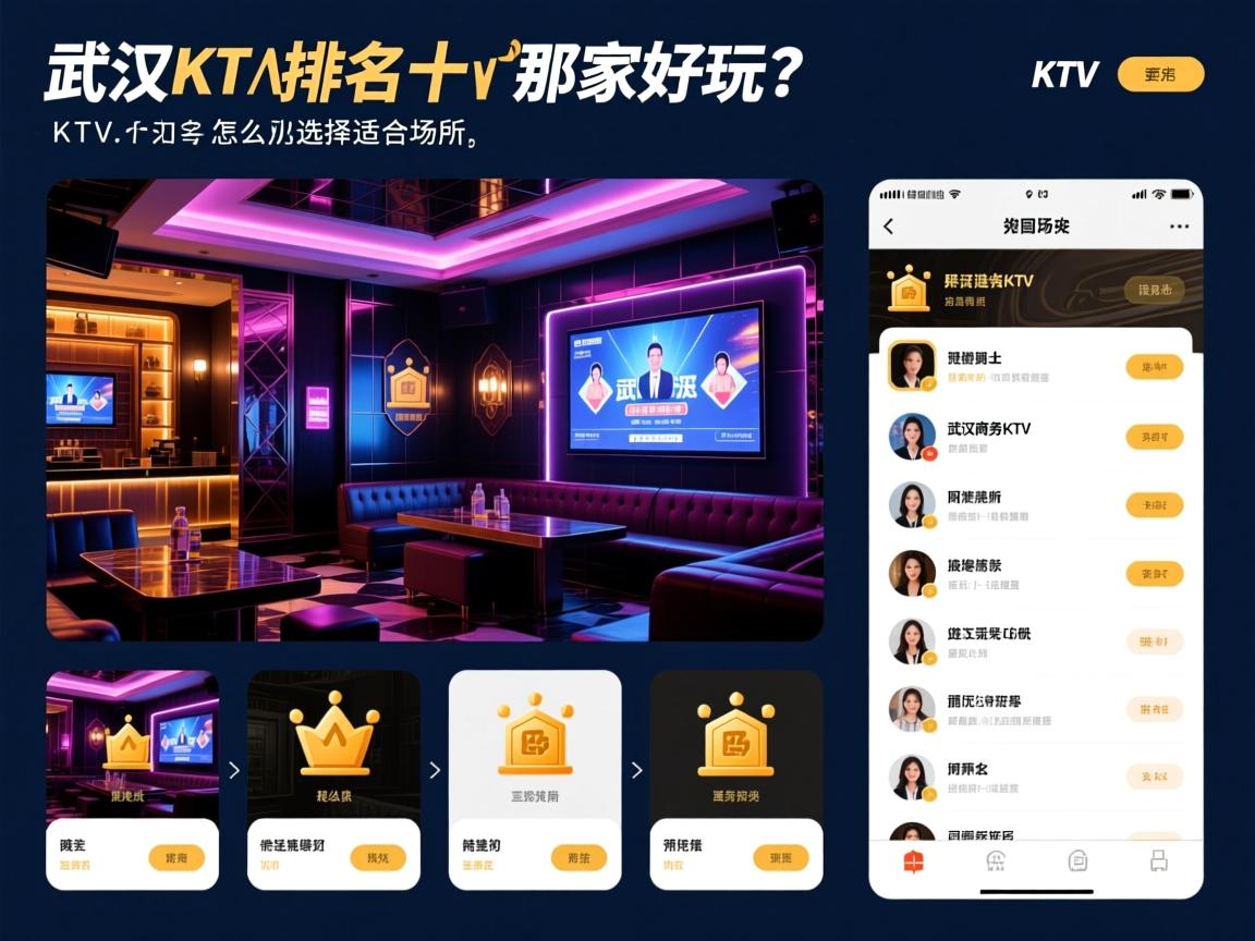 武汉商务KTV排名前十哪家好玩,怎么选择适合的场所，预订流程又该如何进行？