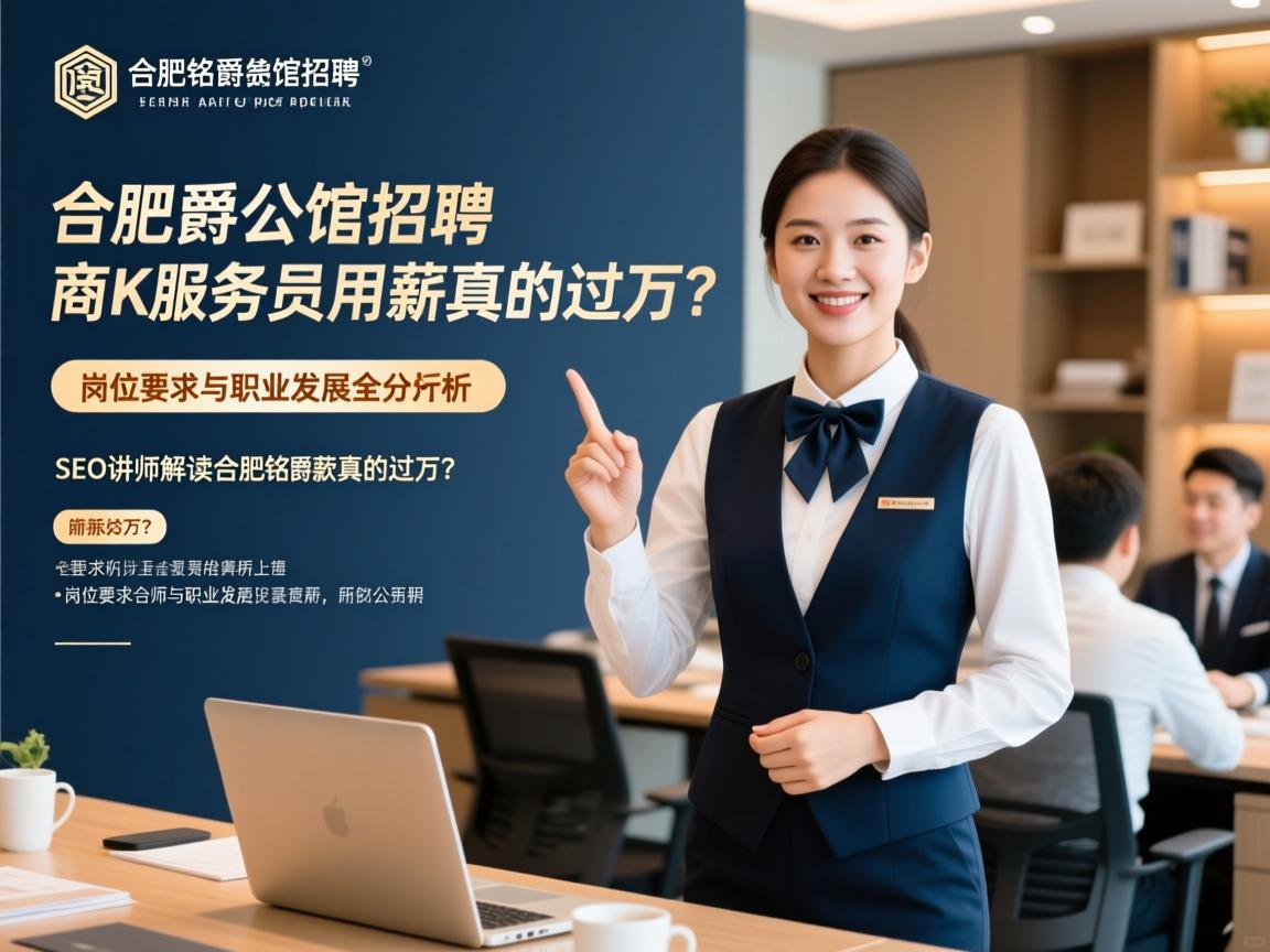 SEO讲师解读合肥铭爵公馆招聘，商K服务员月薪真的过万？岗位要求与职业发展全分析